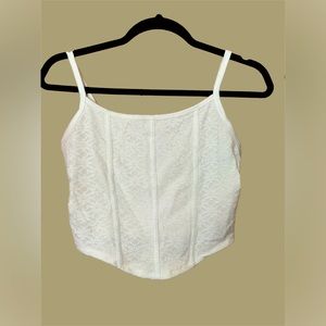 Hollister crop tank size M